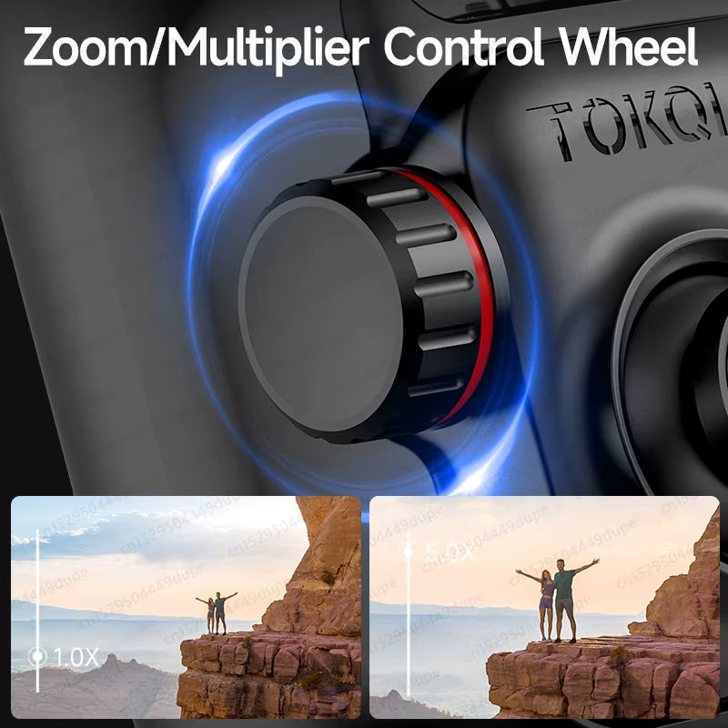 3-Axis Handheld Gimbal Stabilizer for Smartphone Iphone Android Mobile Phone anti Shake Video Recording, with Removable Remote