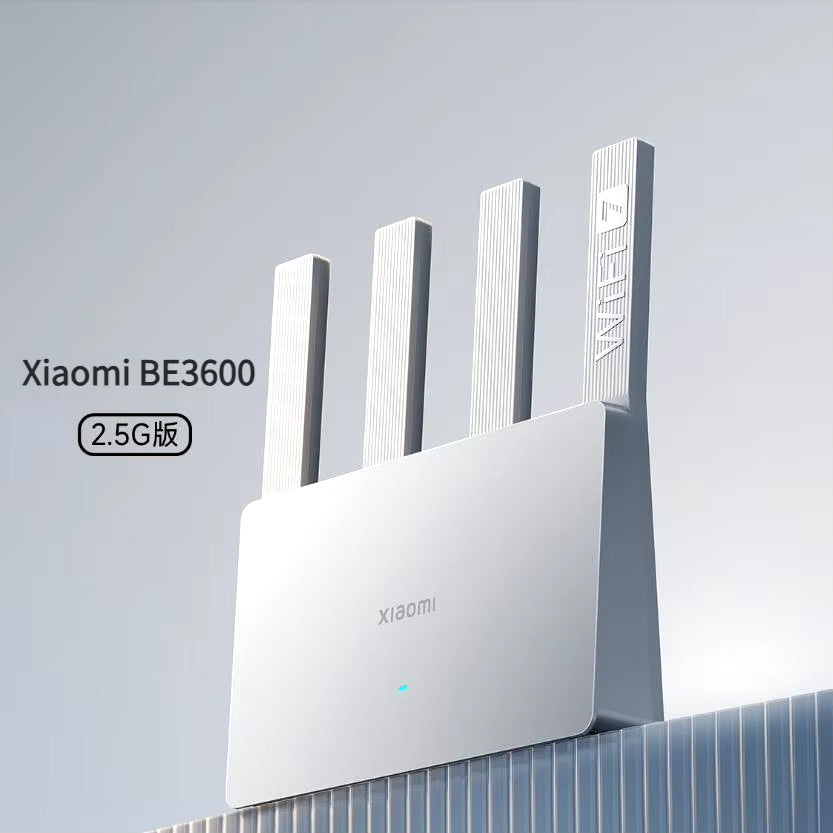 Router BE3600 Wifi 7 Dual-Band Qualcomm Quad-Core Gaming Acceleration 3570Mbps Dual WAN LAN Mesh Network Repeater VPN