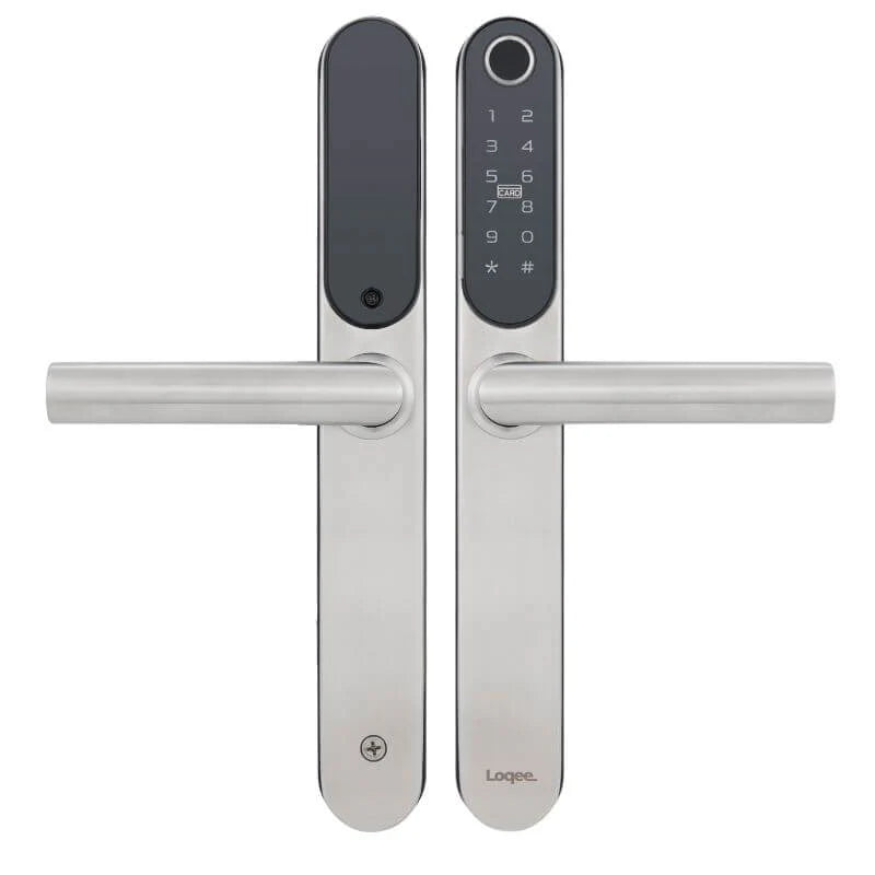 Loqee Slim - Fingerprint and Keyless Entry Smart Mortise Lock