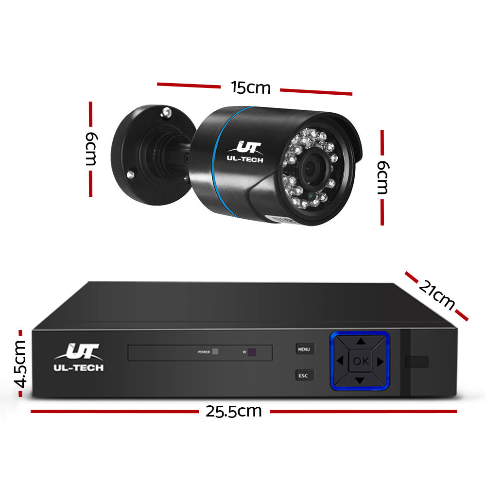 NNEDSZ 1080P 4 Channel HDMI CCTV Security Camera-1