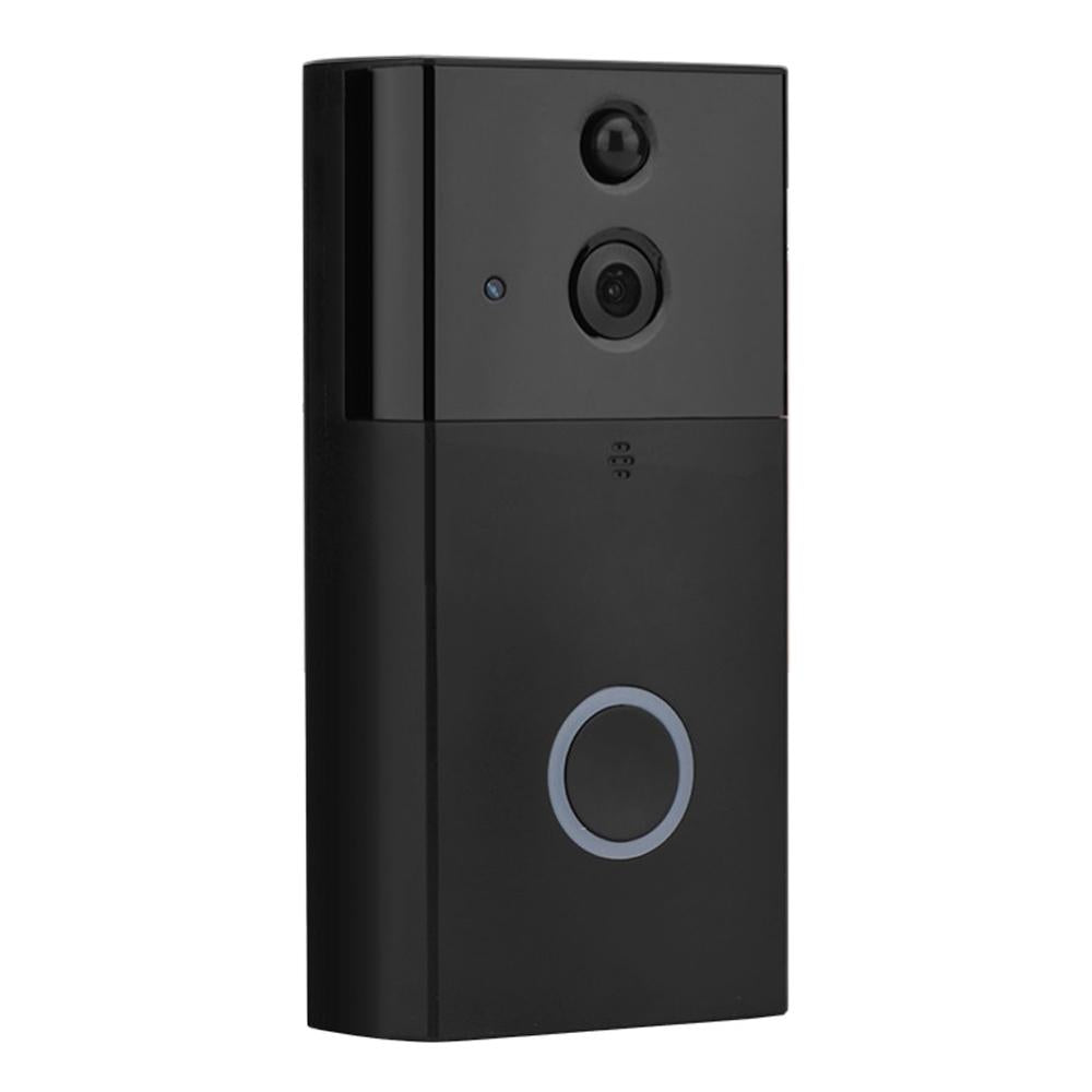 NNEDSZ Smart Wifi Video Doorbell With Night Vision & Motion Detection - Silver-1