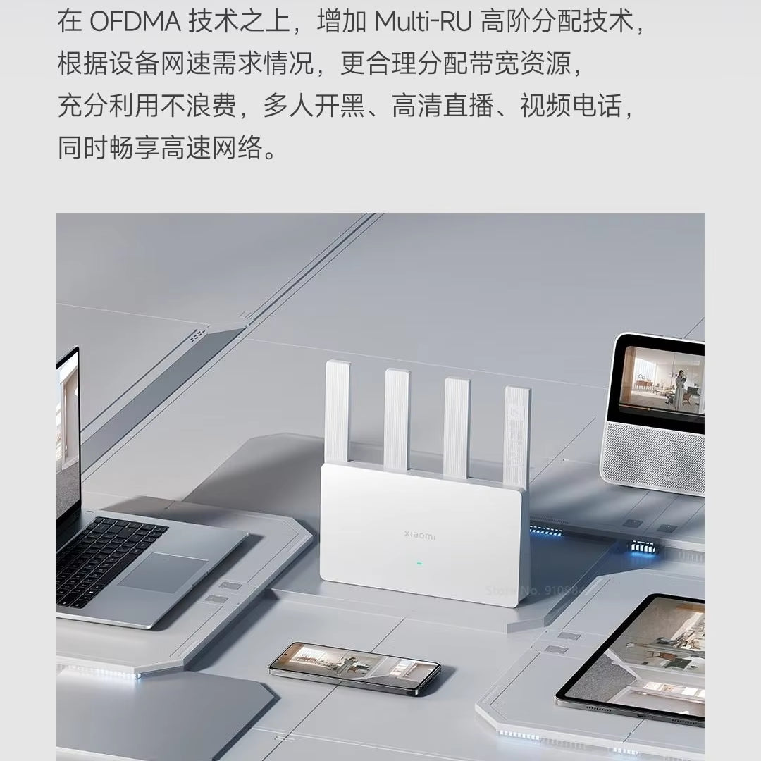 Router BE3600 Wifi 7 Dual-Band Qualcomm Quad-Core Gaming Acceleration 3570Mbps Dual WAN LAN Mesh Network Repeater VPN