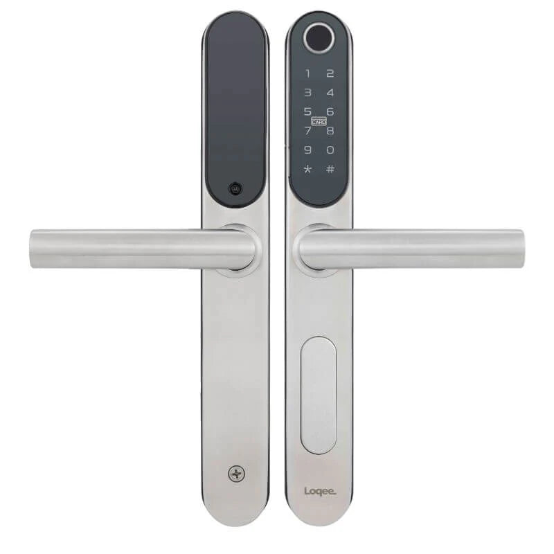 Loqee Slim - Fingerprint and Keyless Entry Smart Mortise Lock