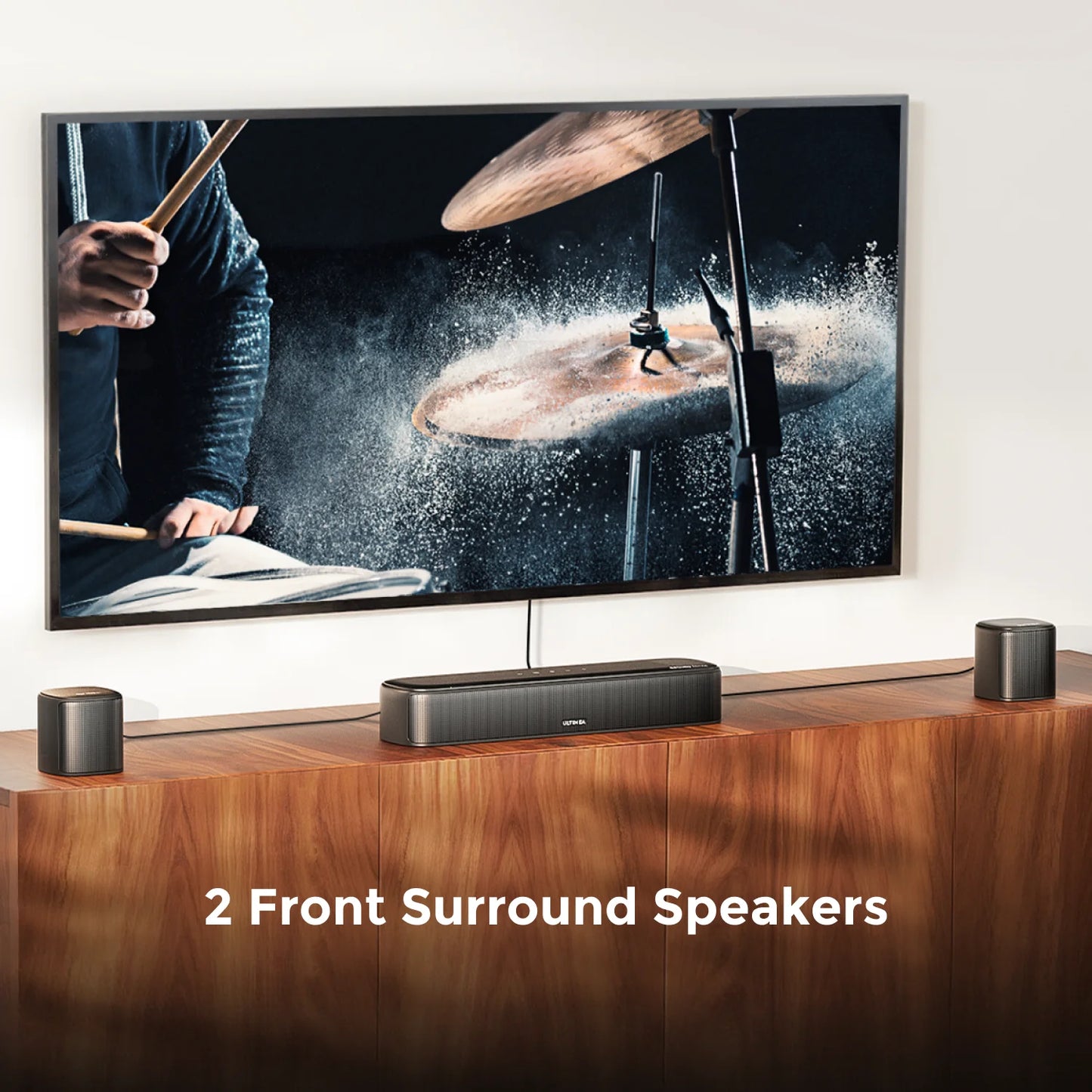 Aura A60 7.1Ch Sound Bar with Dolby Atmos, Surround Sound System for TV with 4 Surround Speakers for Home Theater