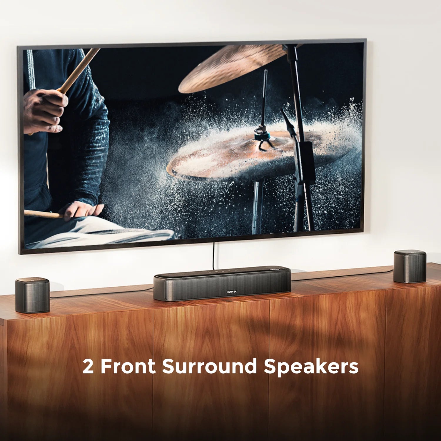 Aura A60 7.1Ch Sound Bar with Dolby Atmos, Surround Sound System for TV with 4 Surround Speakers for Home Theater