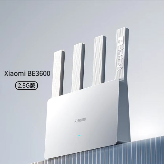 Router BE3600 Wifi 7 Dual-Band Qualcomm Quad-Core Gaming Acceleration 3570Mbps Dual WAN LAN Mesh Network Repeater VPN