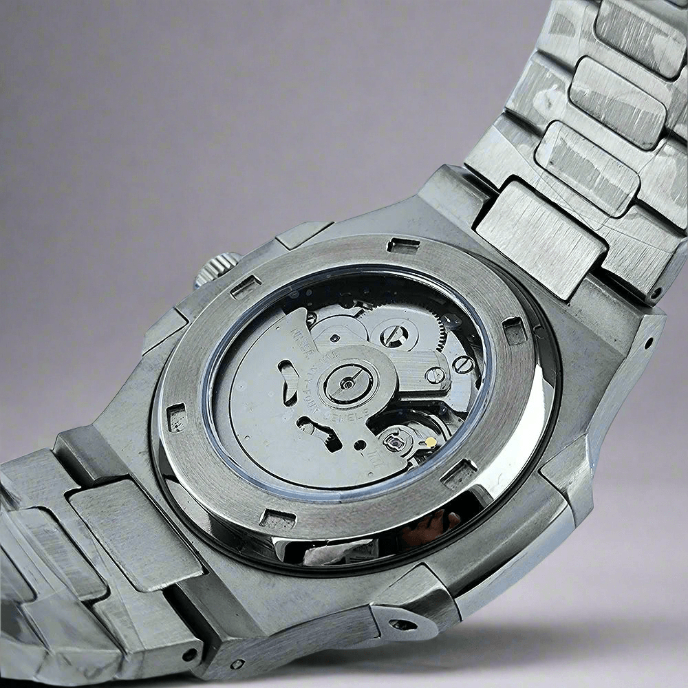 ARI EXON: timeless elegance stainless steel mechanical watch