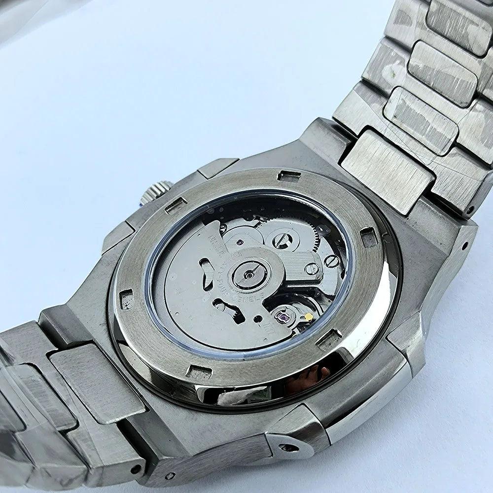 ARI EXON: timeless elegance stainless steel mechanical watch