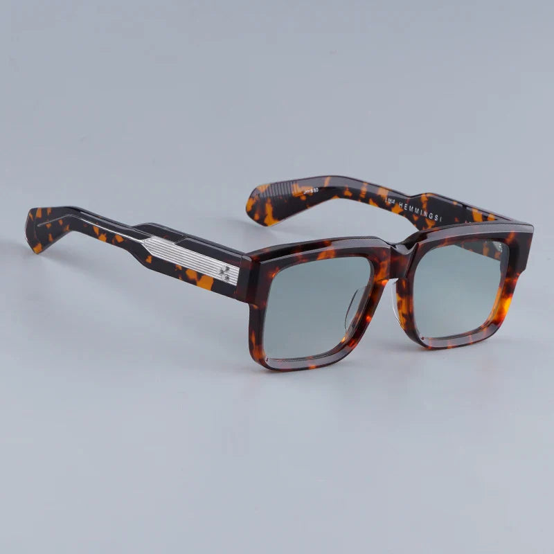 Jacques marie mage Hemmings sunglasses the bossy classic square frame with case