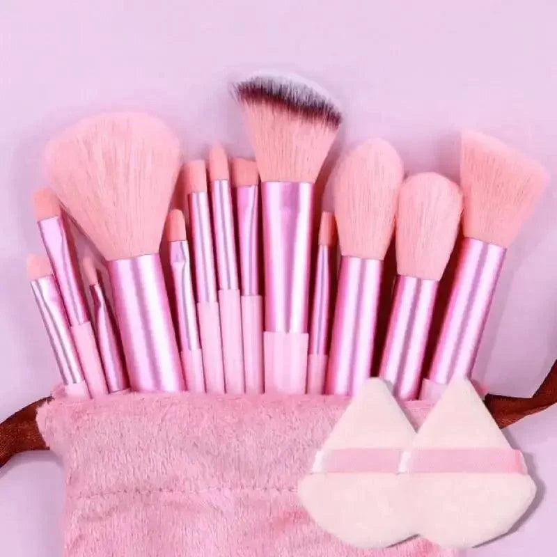 Makeup brush set soft fluffy professional cosmetic tool