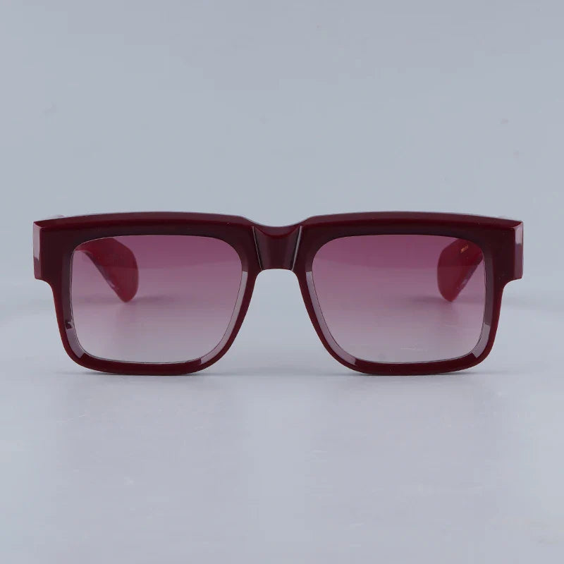 Jacques marie mage Hemmings sunglasses the bossy classic square frame with case