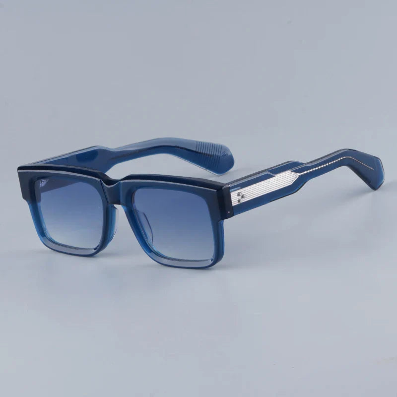 Jacques marie mage Hemmings sunglasses the bossy classic square frame with case