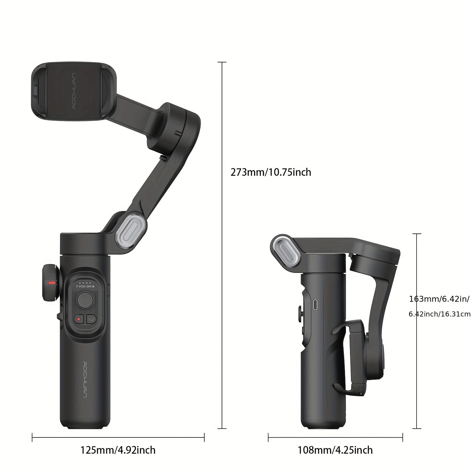 Handheld Gimbal Stabilizer for Smartphones (3-Axis)-2